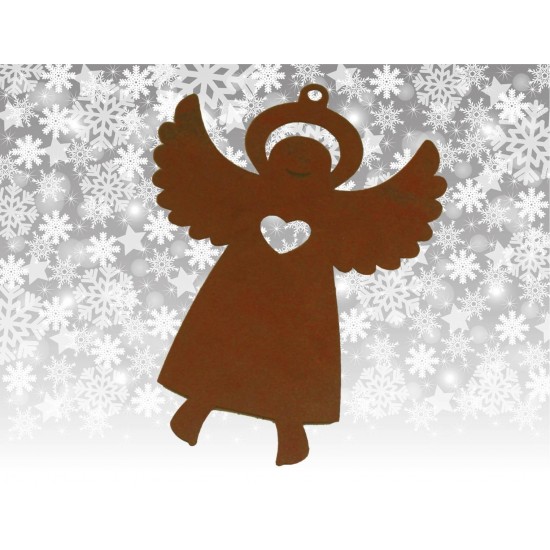 Christbaumschmuck Metall Engel