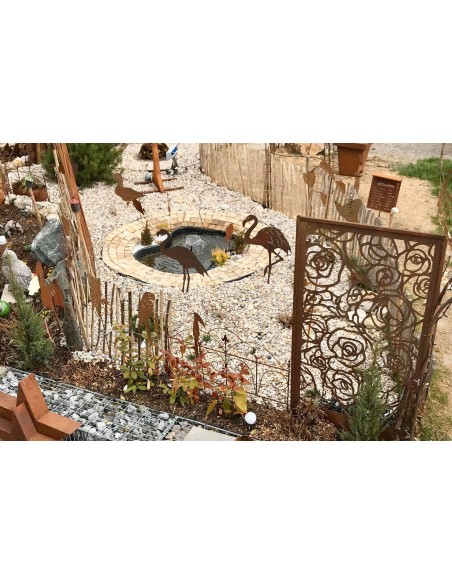 2er Set Flamingos cm auf Platte 1 x 91 cm und 1 x 100 cm hoch 2er Set Flamingos cm auf Platte 1 x 91 cm und 1 x 100 cm hoch