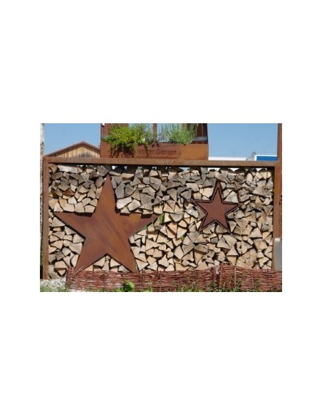 1 x Segment 80 cm für Kaminholzregal Bausatz 