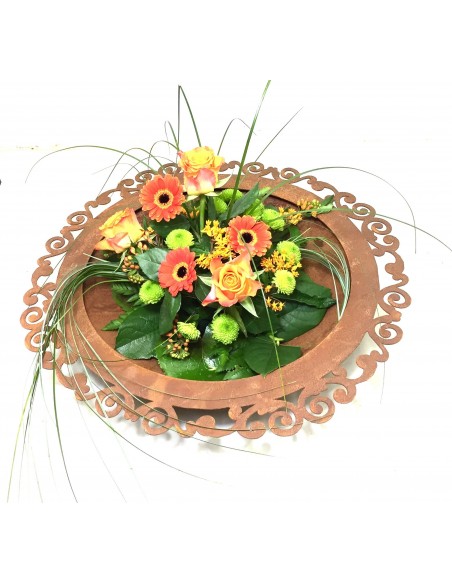 Edelrost Pflanzschale "Ravenna" - Durchmesser 48 cm