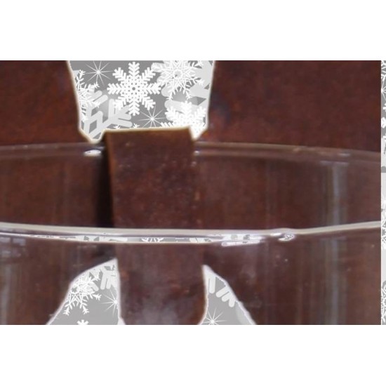 niedliche Engelsflügel zum Einhängen für weihnachtliche Tisch und Fensterbankdeko