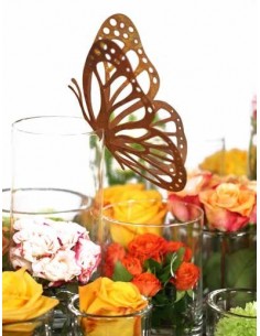 Schmetterling für Vasen mit Ausschnitten "Mariposa" - Höhe 18 cm - Breite 26 cm 2