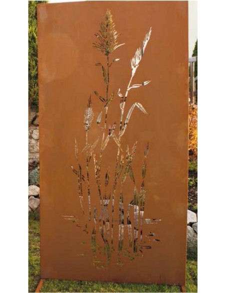 Metallwand Gräser Raumteiler China