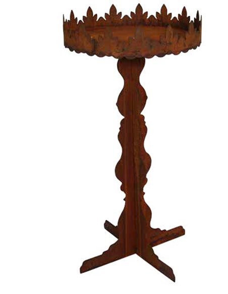 Tisch mit verziertem Rand "Versaille" 90 cm