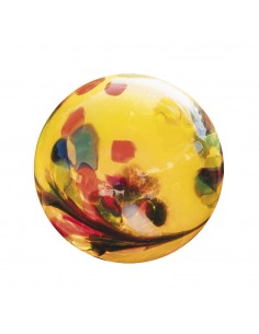Glaskugel gelb Ø 12 cm 2