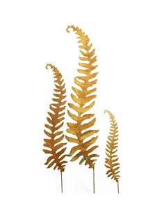 Deko Farnstecker schmal Höhe 73 cm - Gartendeko zum Stecken 2