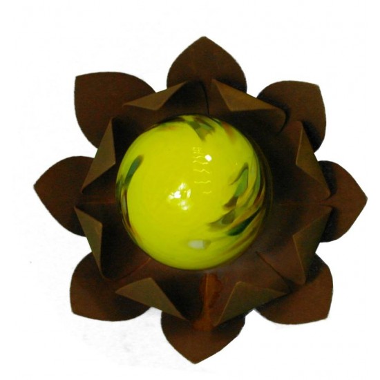 Glasseerose, klein 26cm Ø