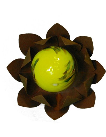 Glasseerose, klein 26cm Ø