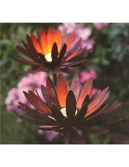 Chrysantheme Ø 40 cm auf 100 cm Stab