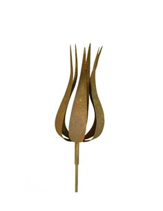 französische Tulpe auf Stab, Tulpenhöhe 25cm, Stab 120 cm 2