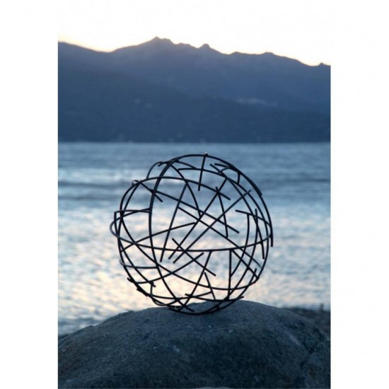 Drahtkugel 50 cm Durchmesser aus Metall Rundeisen 6mm