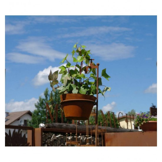 Gartenstecker  Wasserhahn inkl. Topf zum Bepflanzen - Höhe 135 cm