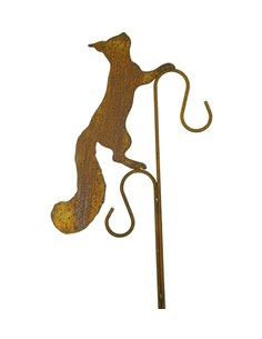 streckendes Eichhörnchen mit 2 Haken