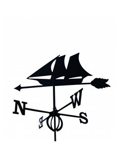 Wetterfahne Segelboot GROSS 75 cm x 93 cm