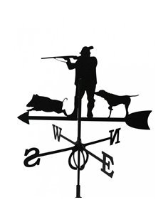 Wetterfahne JÄGER GROSS 86 x 81 cm
