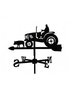 Wetterfahne TRAKTOR KLEIN 46 cm x 64 cm