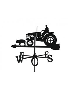 Wetterfahne TRAKTOR GROSS 66 x 75 cm