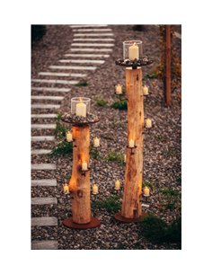 Kerzenhalter "Natur",112 cm Akazie XL - Nicht mehr Sortiment 2