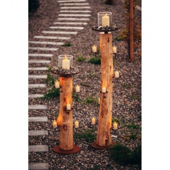 Kerzenhalter "Natur",112 cm Akazie XL - Nicht mehr Sortiment
