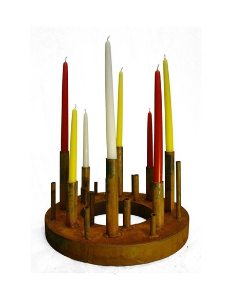 Kerzenleuchter Ring Ø 60 cm "So und So"