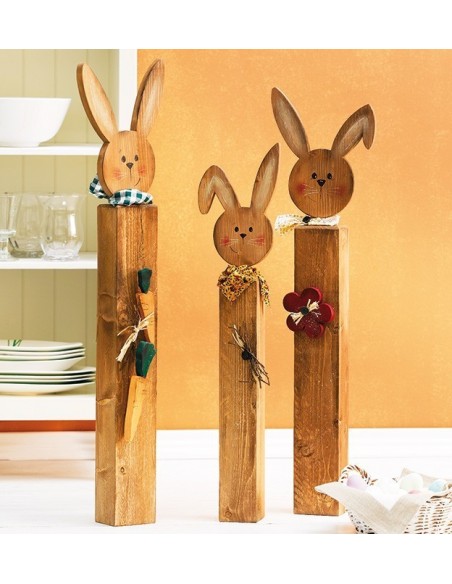 Bastelideen Buch - Holzpfosten dekorativ verziert