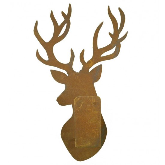 Hirsch Wandleuchter, 60 cm hoch