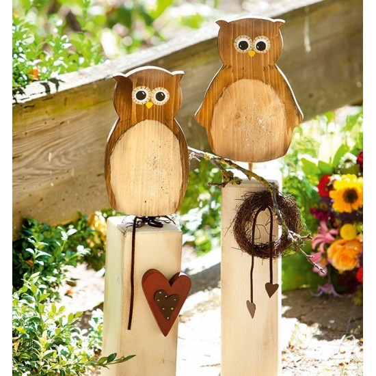 Bastelideen Buch - Holzpfosten dekorativ verziert