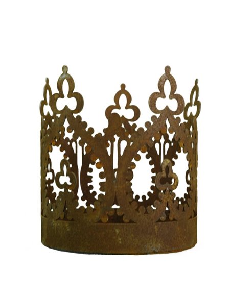 "Crown" Krone mit Boden zum Stellen und Aufhängen Ø 17cm 