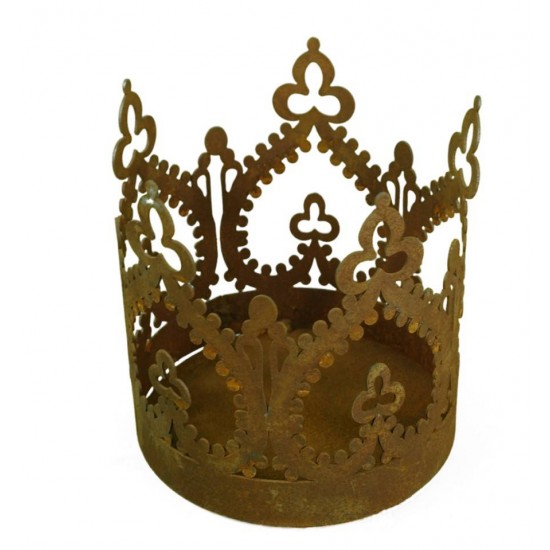 "Crown" Krone mit Boden zum Stellen und Aufhängen Ø 17cm 