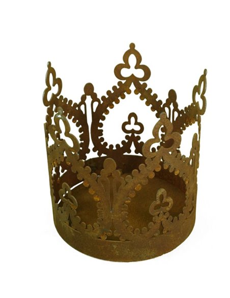 "Crown" Krone mit Boden zum Stellen und Aufhängen Ø 17cm 