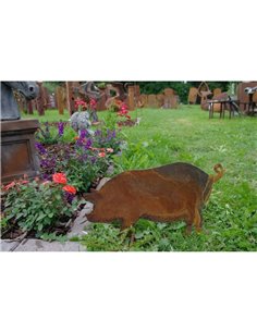 Bauernhof Tier Schwein stehend, mittelgroß, 34 cm lang, 22 cm hoch