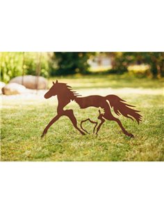 Elegant Trabende Stute 35cm Hoch - 61cm Lang (groß) 2