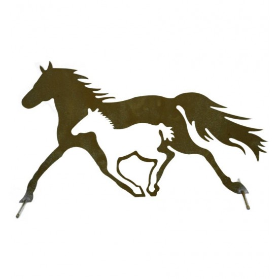 Elegant Trabende Stute 35cm Hoch - 61cm Lang (groß)