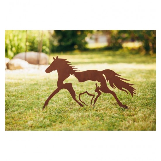 Elegant Trabende Stute 35cm Hoch - 61cm Lang (groß)