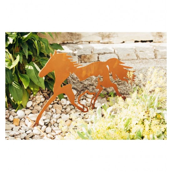 Elegant Trabende Stute 24cm Hoch - 41cm Lang  (klein)