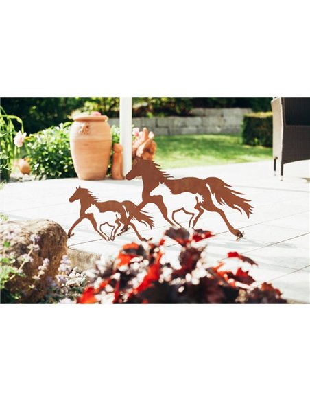 Elegant Trabende Stute 24cm Hoch - 41cm Lang  (klein)