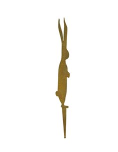 Gartenstecker "langer Hase" - Länge 40 cm