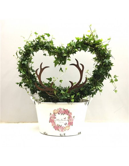 2er Set Geweih Direktstecker 35 cm hoch