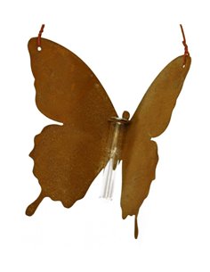 Schmetterling "Mariposa" zum Hängen mit Reagenzglas-Halter - Höhe 20 cm - Breite 26 cm 2