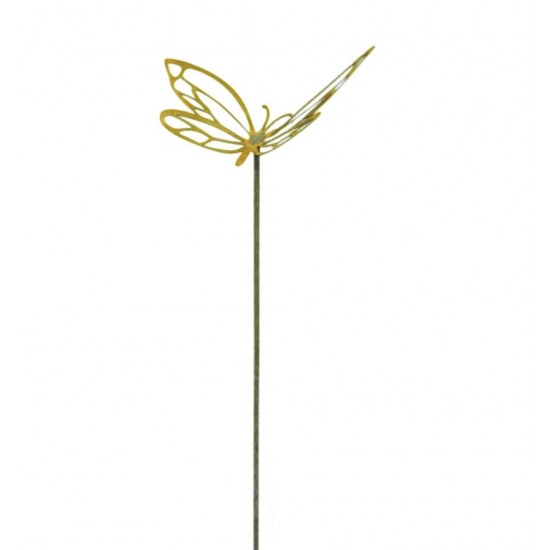 Schmetterling mit Ausschnitten,  Breite 32 cm, auf Stab