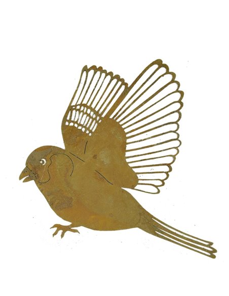 Dompfaff, fliegend zum Aufhängen