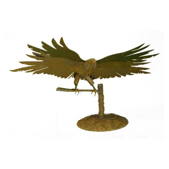 Seeadler 3D, Rost - Höhe 45 cm - Breite 94 cm - Tiefe 41 cm