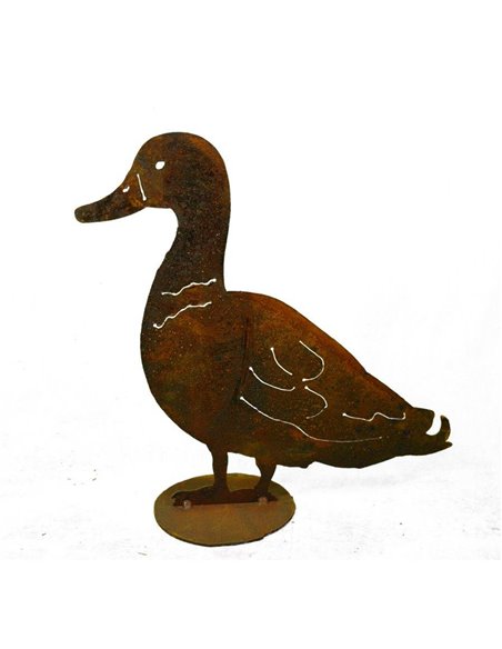 Ente seitlich, auf Platte Ente seitlich, auf Platte