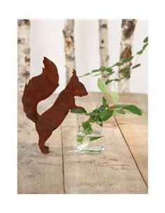 Eichhörnchen Topfgucker 25 cm hoch ( für ca 10cm Töpfe)