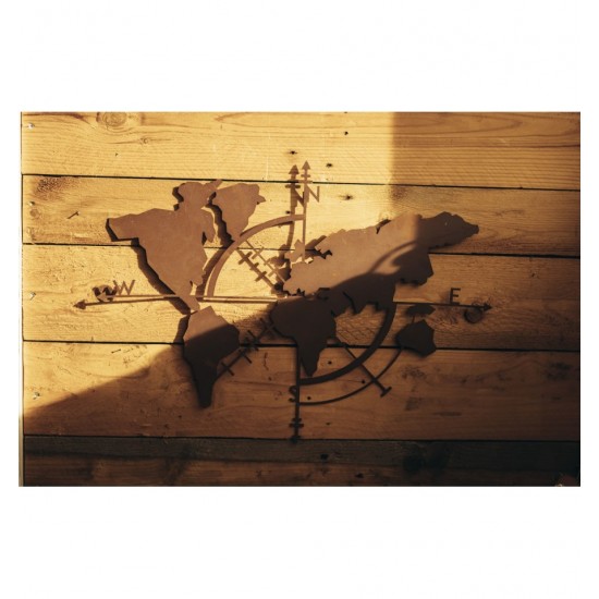 Start Wandbild Weltkarte 