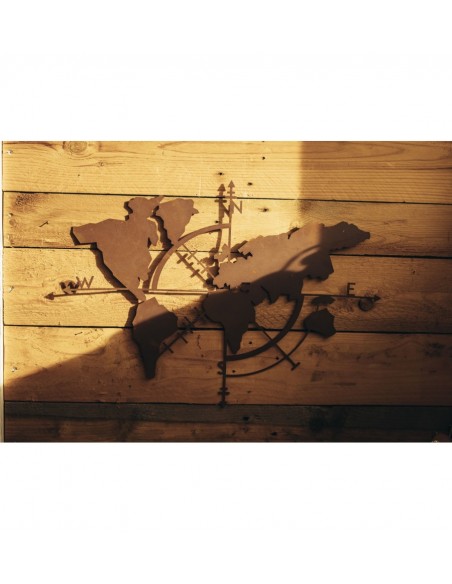 Start Wandbild Weltkarte 