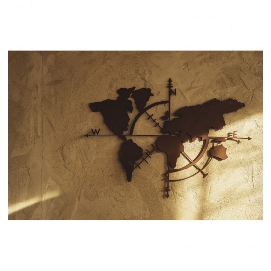 Start Wandbild Weltkarte 