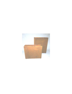 Start Pflanztopf Metall Rechteckig 74 x 22 cm Höhe 54 cm 74x22, h= 54 cm