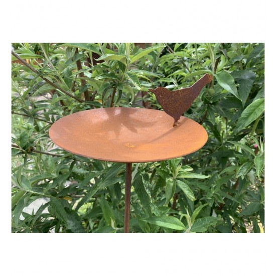 Start Vogeltränke Metall flach 25 x 20 x 140 cm als Gartenstecker 

Breite 25 cm
Tiefe 20 cm
Höhe 140 cm

