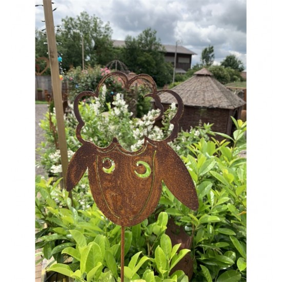 Start Gartenstecker Schaf - Schlawiner - lustig - 60 cm hoch Schafkopf 

Lustiger Schafkopf als Gartenstecker für fröhliche Be